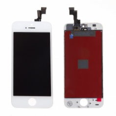 Bloc Ecran pour iPhone 5s - Blanc + Forfait de montage écran smartphone N2